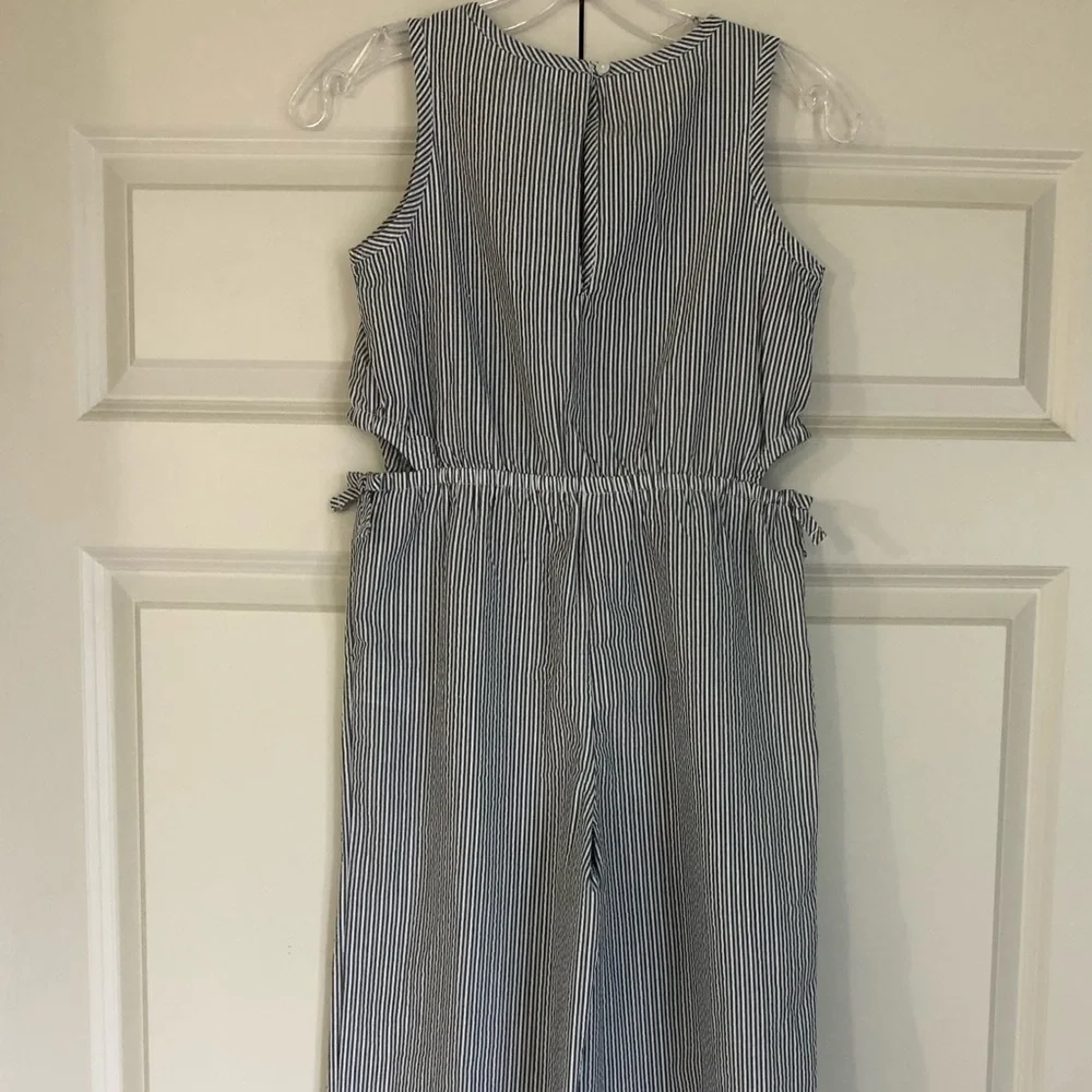NWOT Carter’s Striped Seersucker Jumpsuit, Size 12